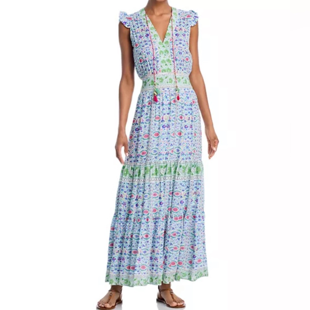 Bell Multicolor Floral Maxi Dress